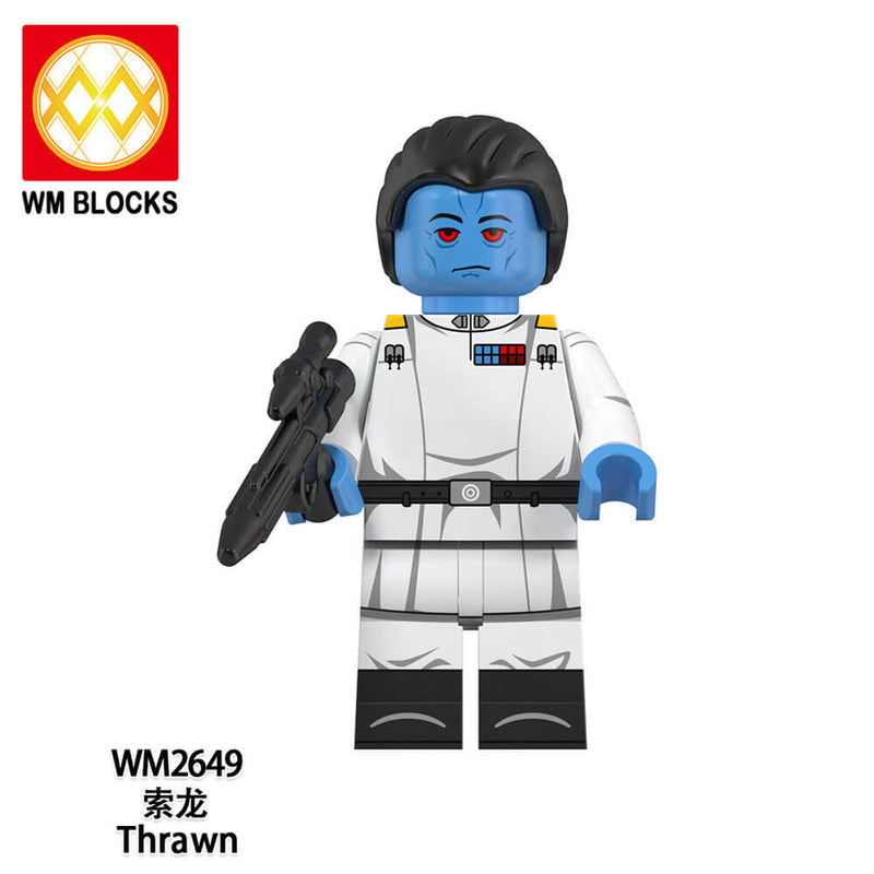 WM6174 Star Wars Guards Thrawn  Ahsoka minifigs