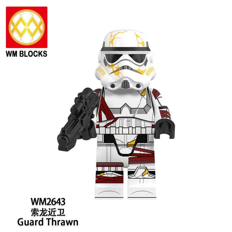 WM6174 Star Wars Guards Thrawn  Ahsoka minifigs