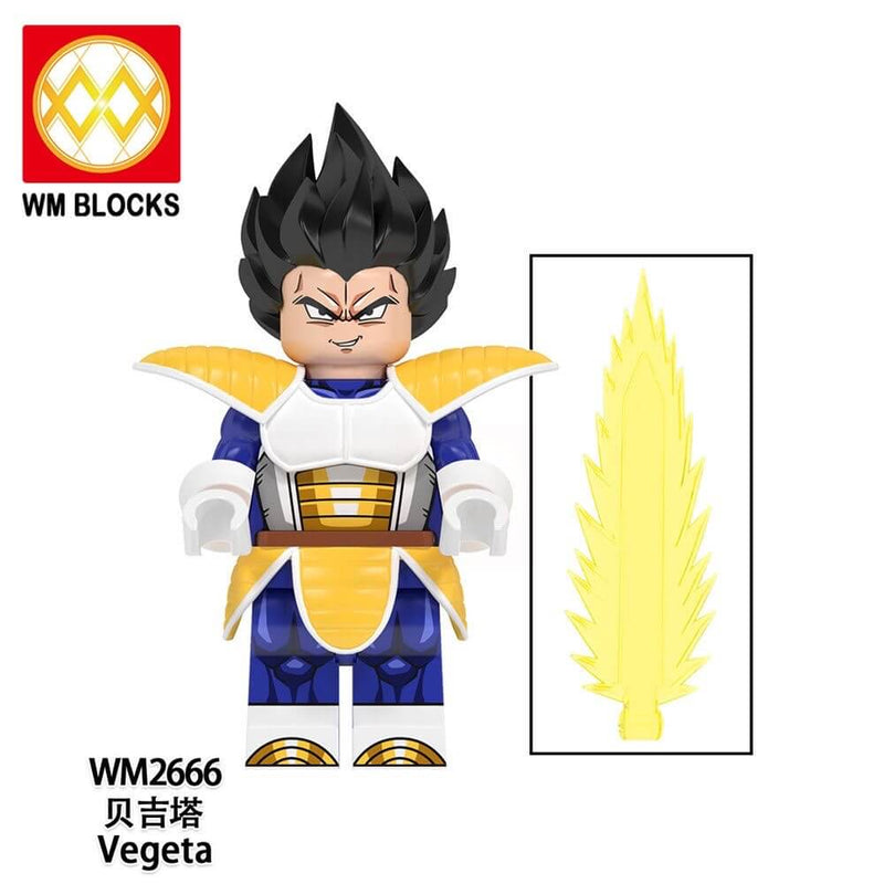 WM6177 Dragon Ball Son Goku Super Saiyan Minifigs
