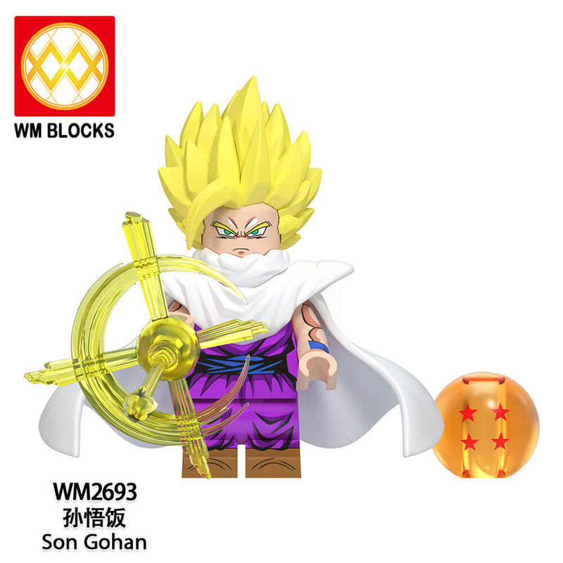 WM6180 Dragon Ball Tien Shinhan Yamcha minifigs