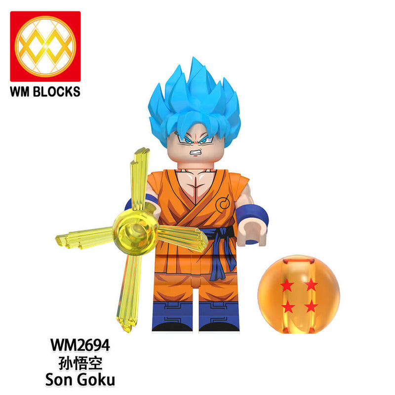 WM6180 Dragon Ball Tien Shinhan Yamcha minifigs