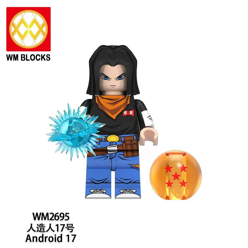 WM6180 Dragon Ball Tien Shinhan Yamcha minifigs