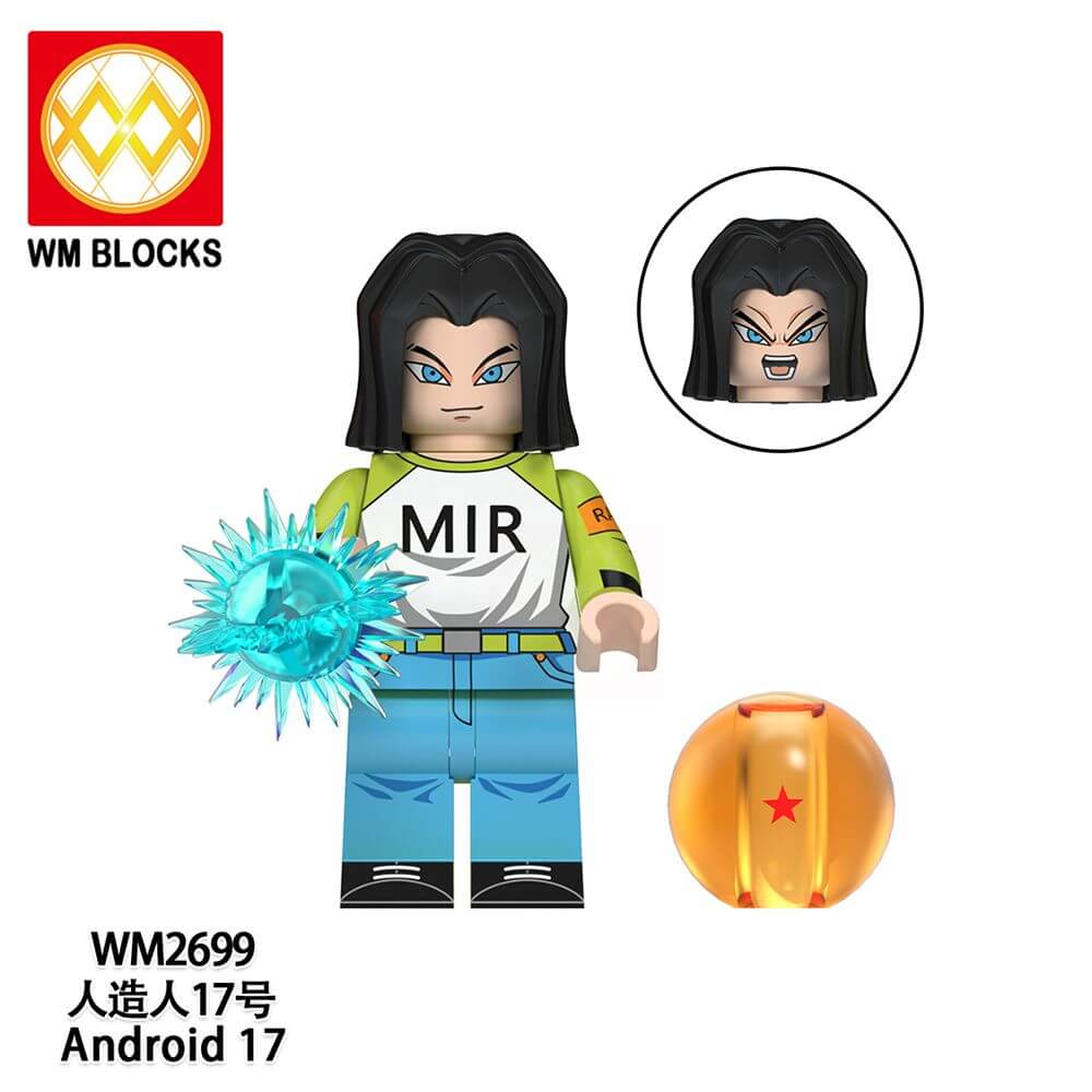 WM6181 Dragon Ball Son Goku Kefla minifigs