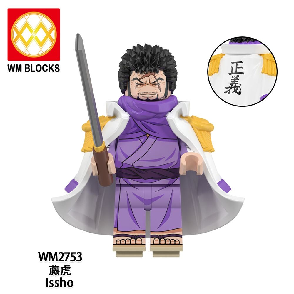 WM6187 One Piece Kohza Borsalino Minifigs