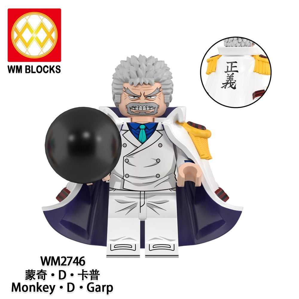 WM6187 One Piece Kohza Borsalino Minifigs