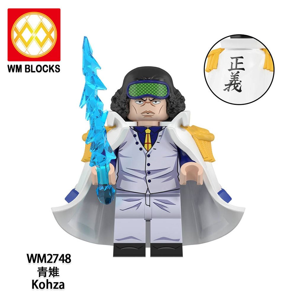 WM6187 One Piece Kohza Borsalino Minifigs