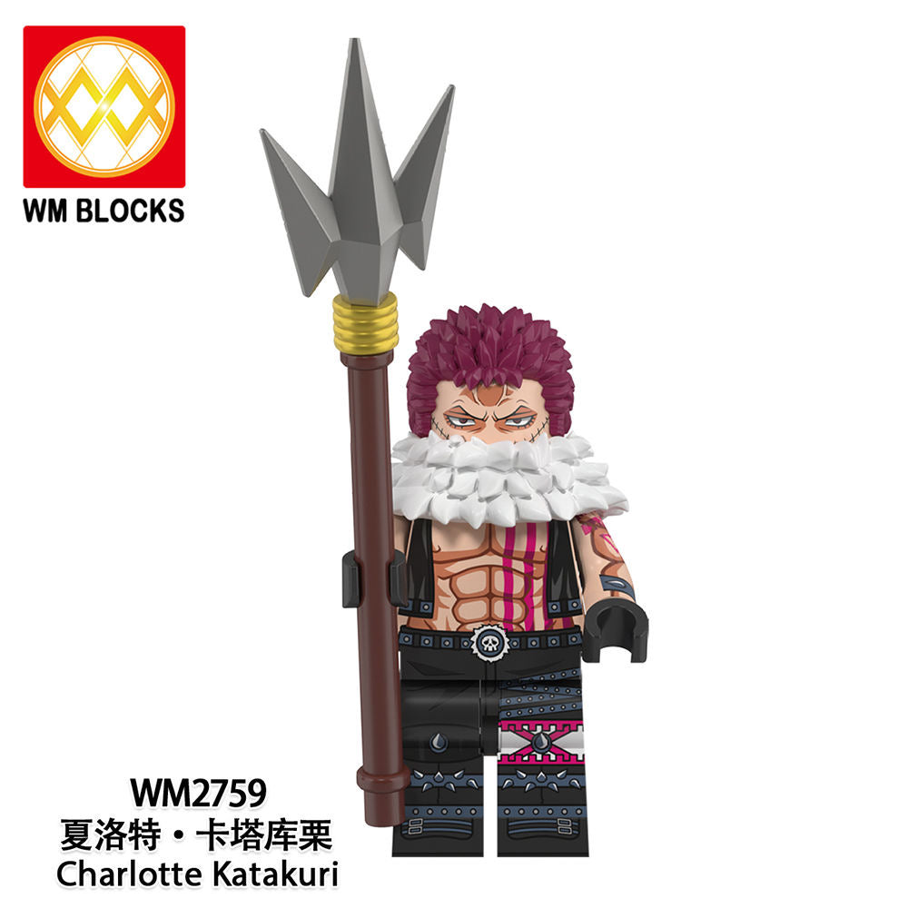 WM6188 One Piece Enel Kaidou Kozuki Oden Minifigs