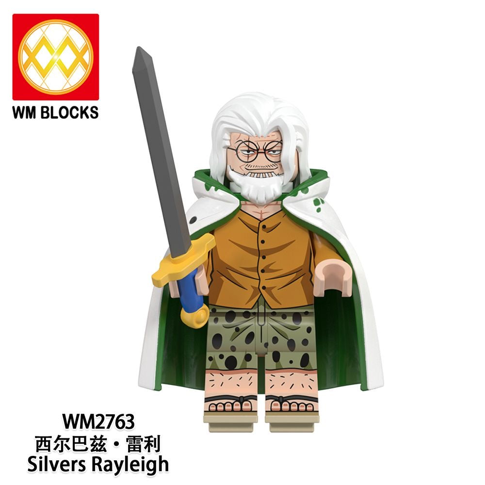 WM6189 One Piece Nika Luffy Yamato Carrot Minifigs
