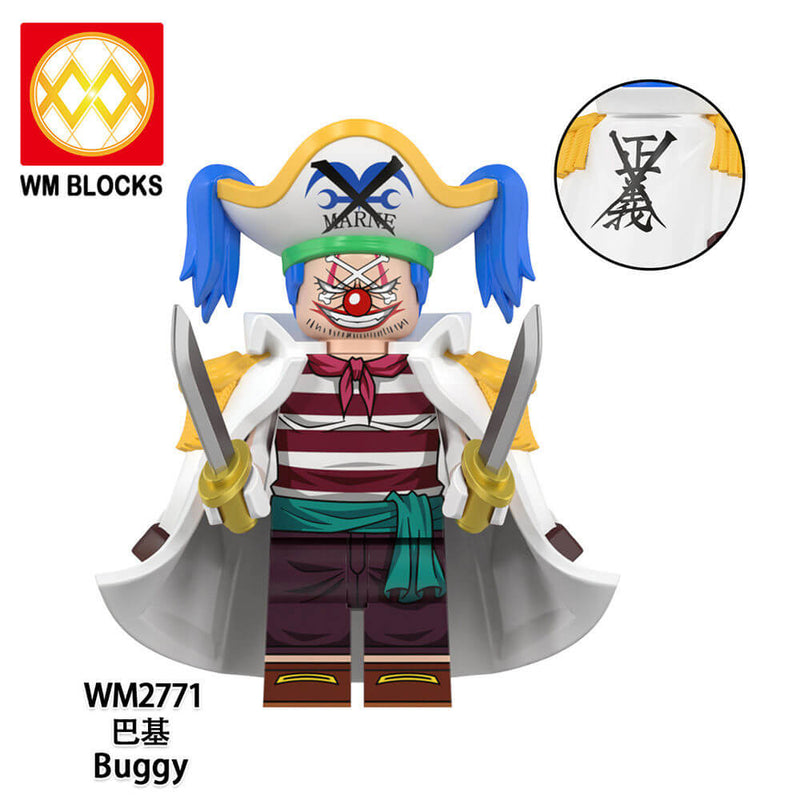 WM6190 One Piece Hancock Teach minifigs