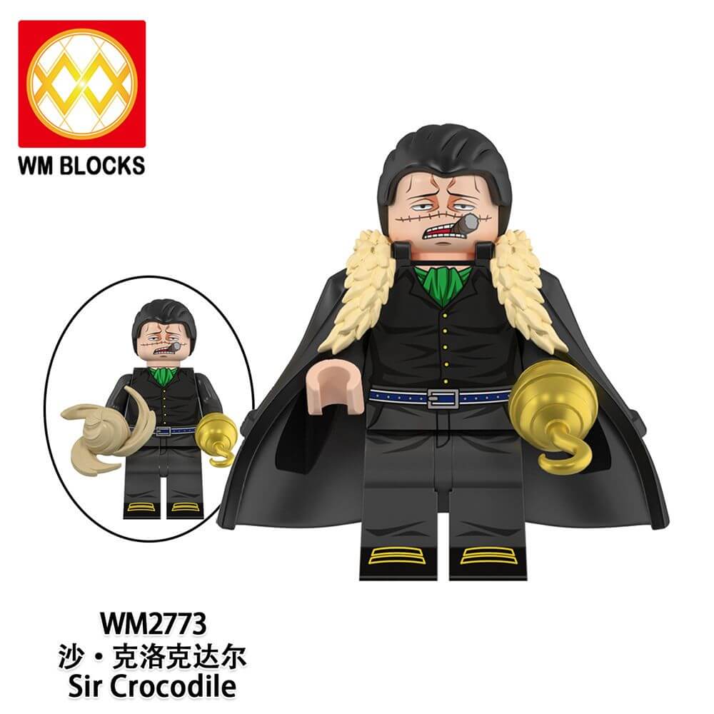 WM6190 One Piece Hancock Teach minifigs