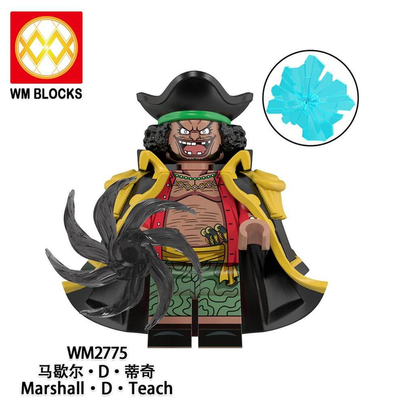 WM6190 One Piece Hancock Teach minifigs