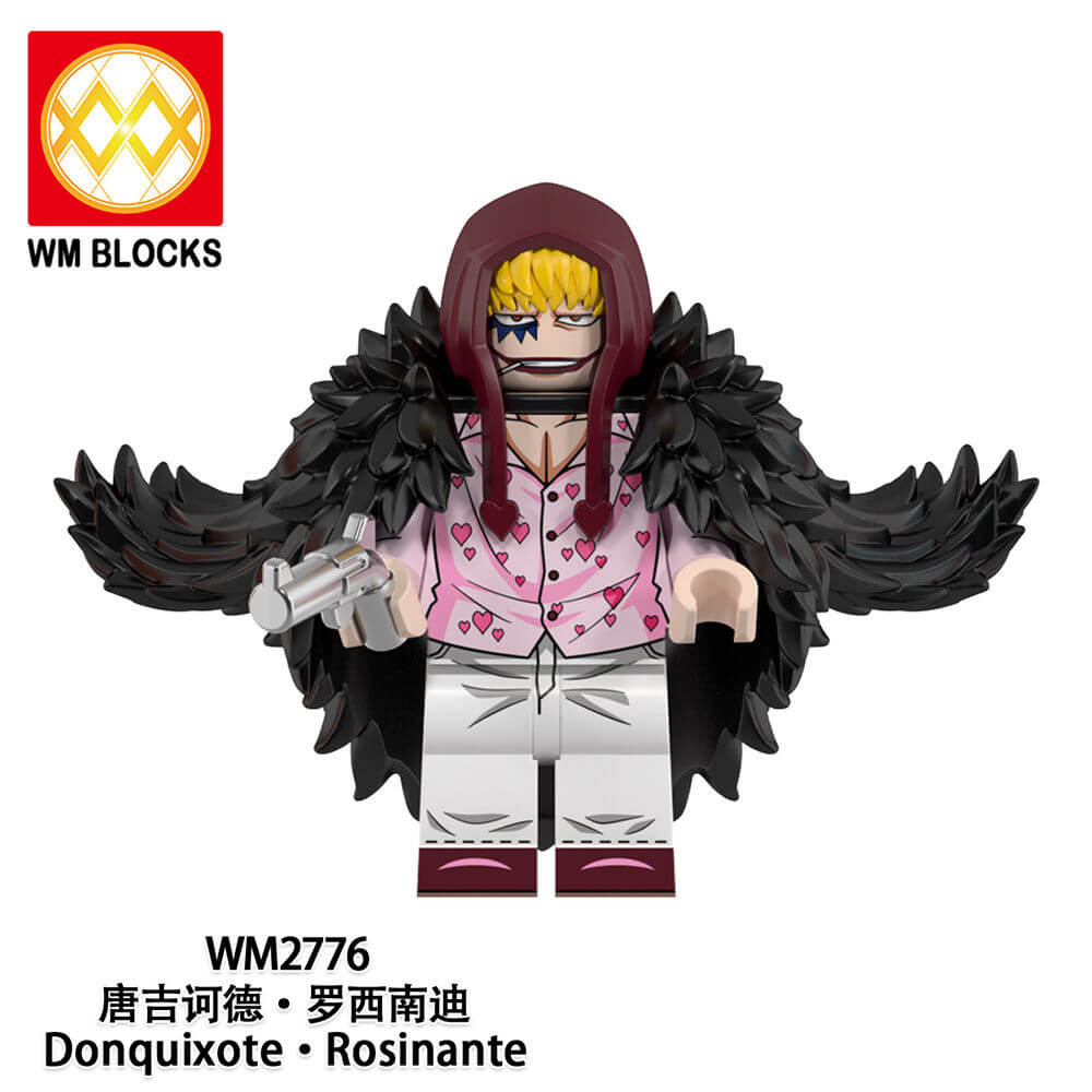 WM6190 One Piece Hancock Teach minifigs