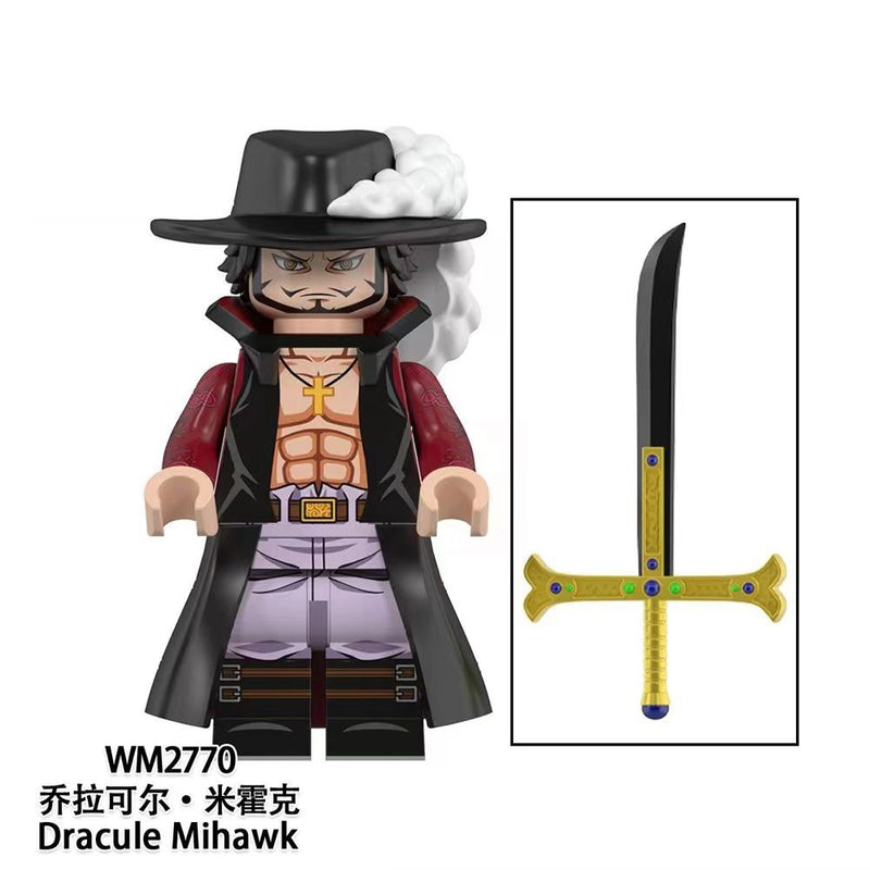 WM6190 One Piece Hancock Teach minifigs