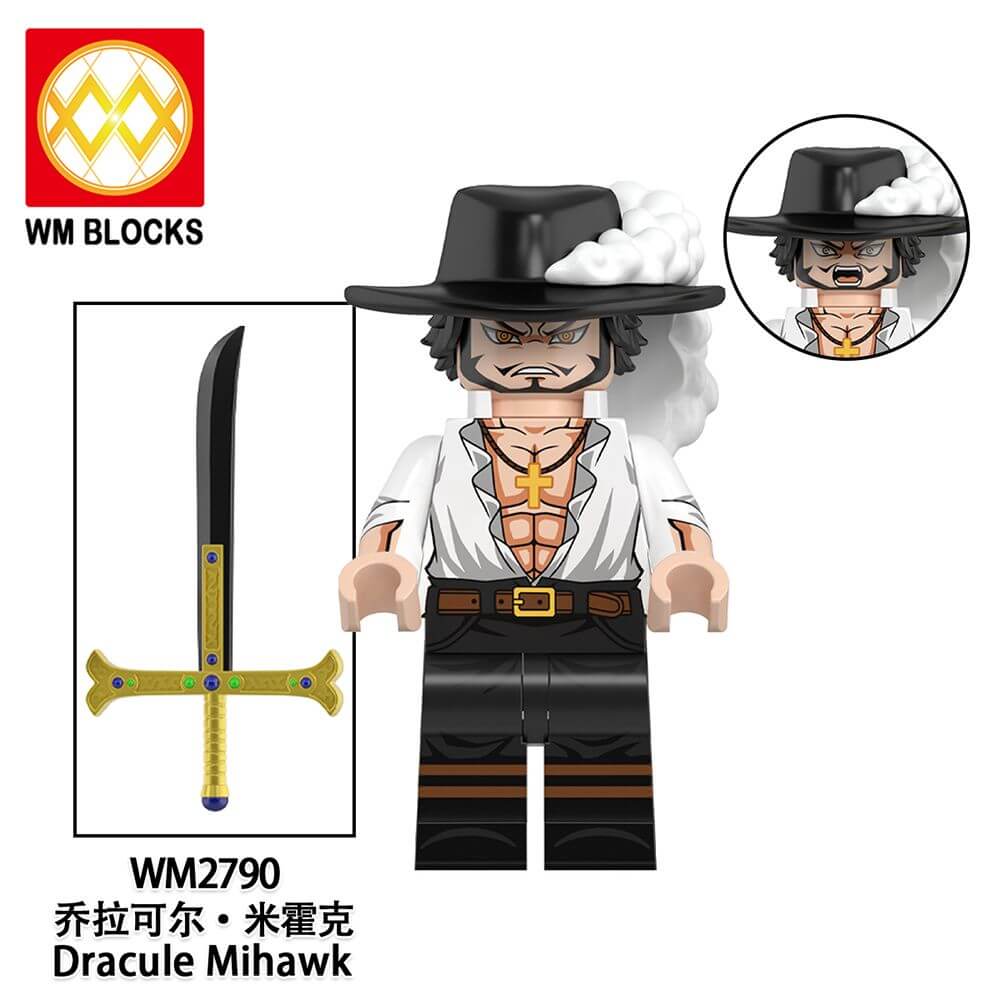 WM6192 One Piece Franky Jinbe Buggy minifigs