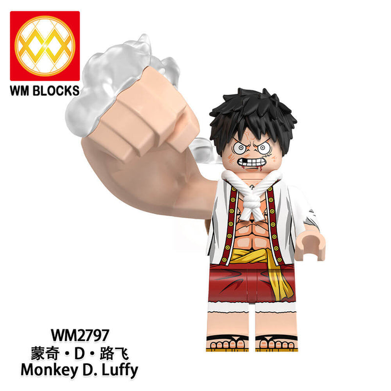 WM6193  One Piece luffy Chopper Zoro minifigs