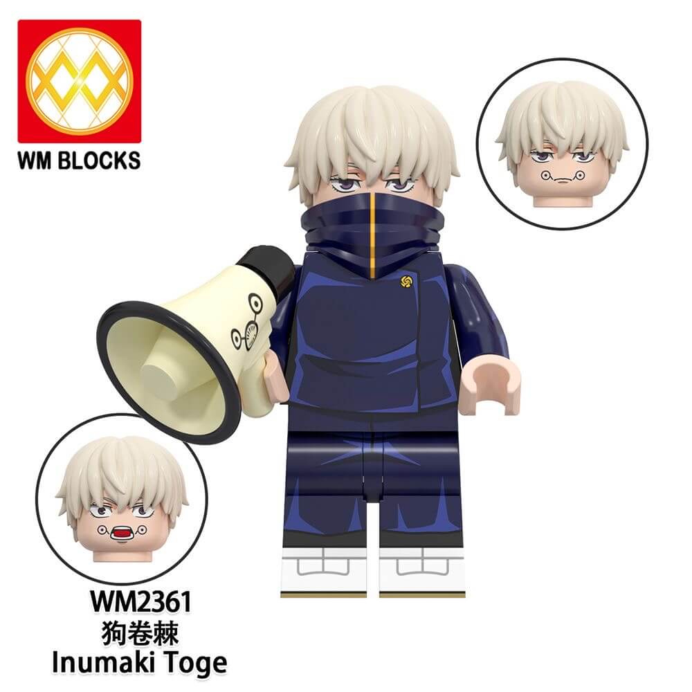 WM6140 Jujutsu Kaisen Series Kimoto Rika Panda Minifigs