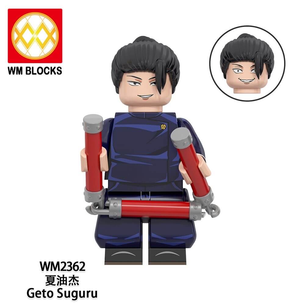 WM6140 Jujutsu Kaisen Series Kimoto Rika Panda Minifigs