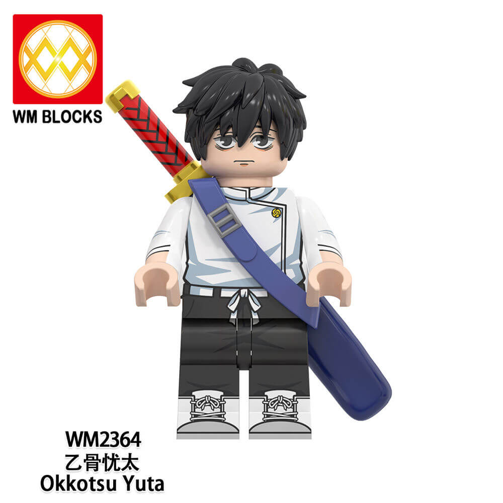 WM6140 Jujutsu Kaisen Series Kimoto Rika Panda Minifigs