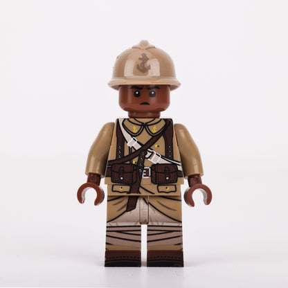 WWII French Army Officers and Soldiers