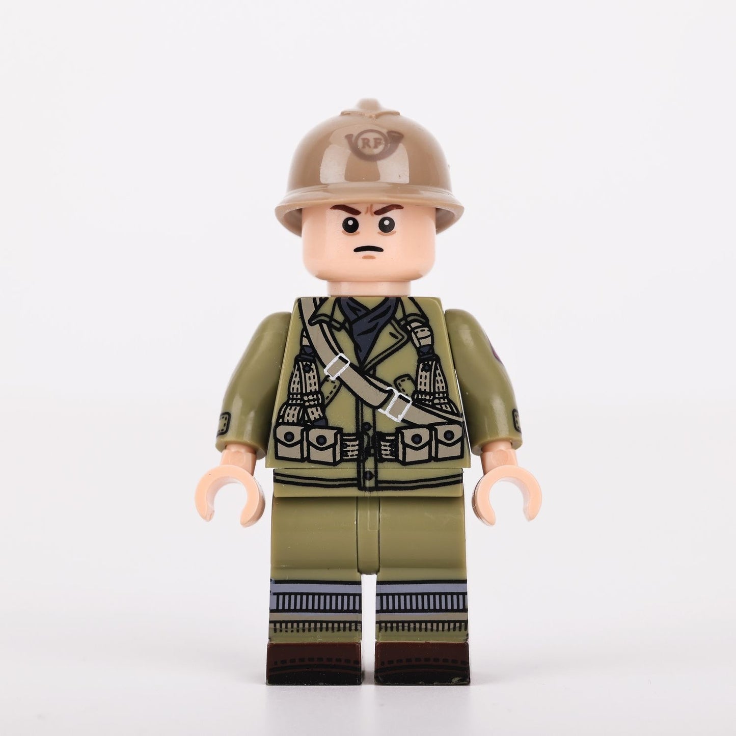 WWII French Army Officers and Soldiers