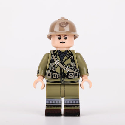 WWII French Army Officers and Soldiers