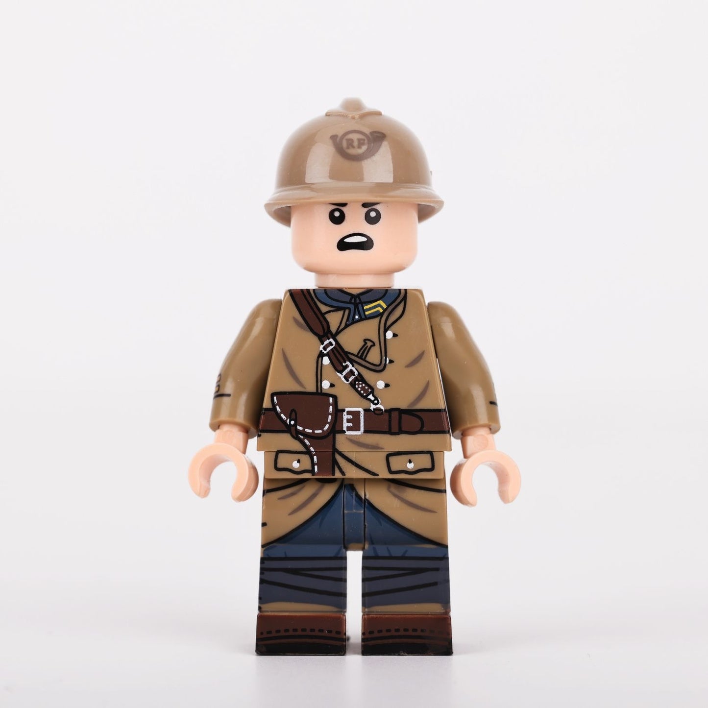 WWII French Army Officers and Soldiers