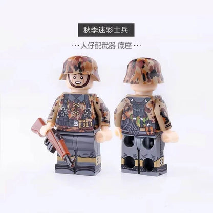 WW II German Camouflage Minifigs