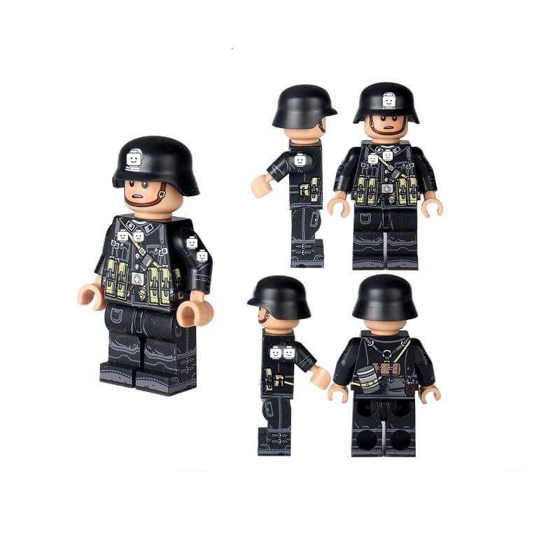 WWII German Soldier Minifigs 3rd Division