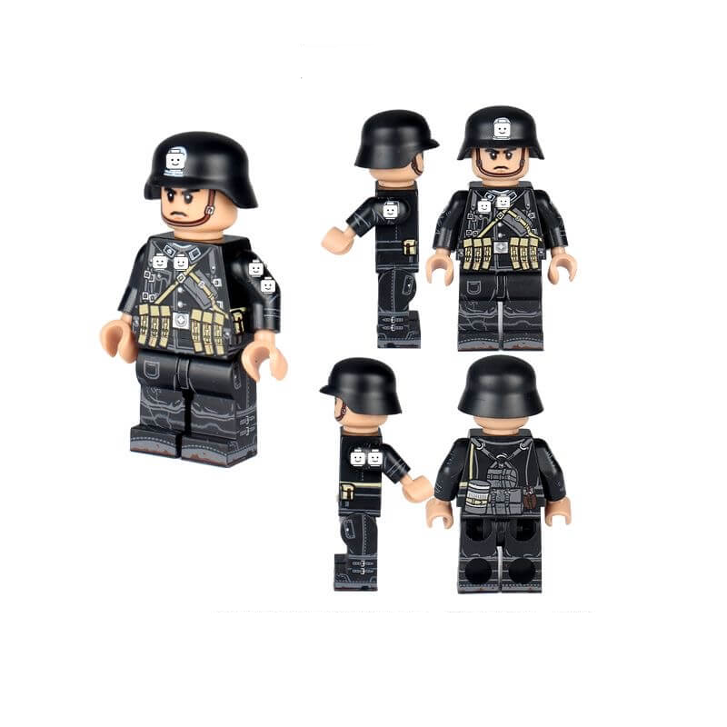 WWII German Soldier Minifigs 3rd Division