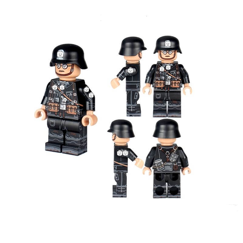 WWII German Soldier Minifigs 3rd Division