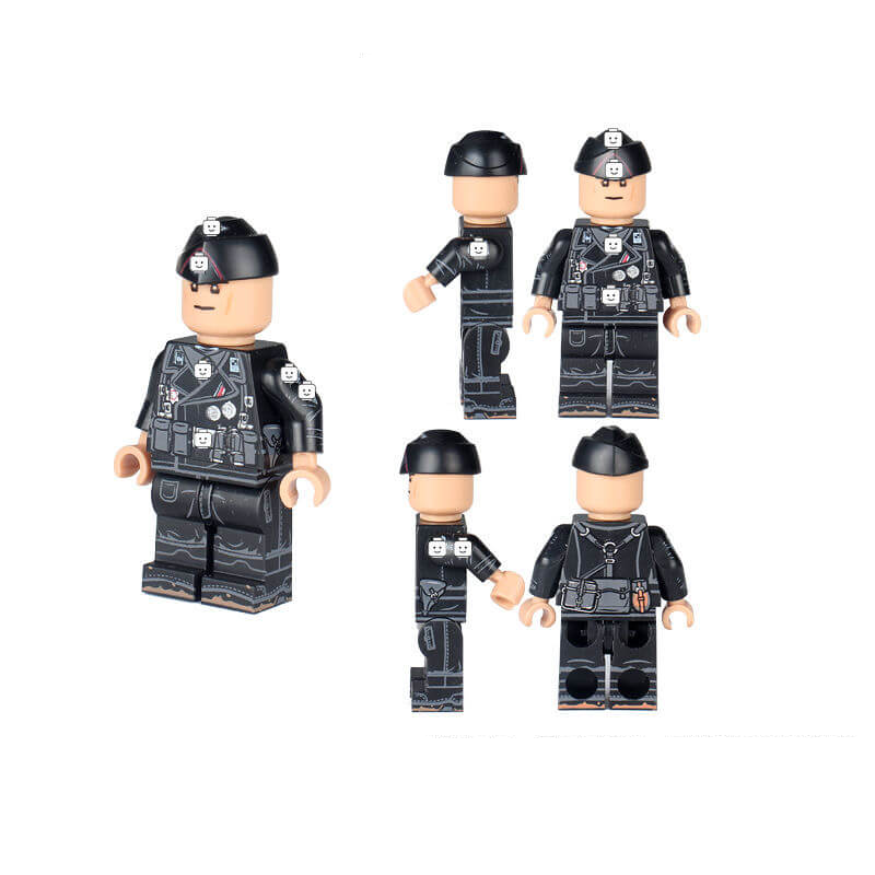 WWII German Soldier Minifigs 3rd Division