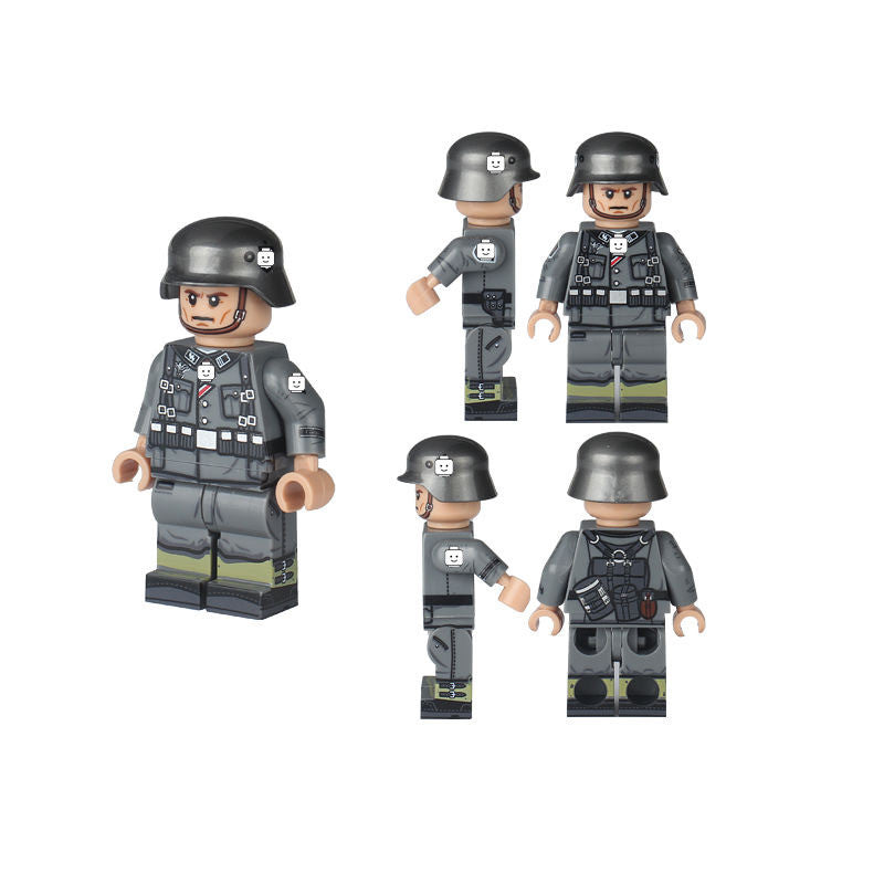 WWII German Soldier Minifigs 5rd Division