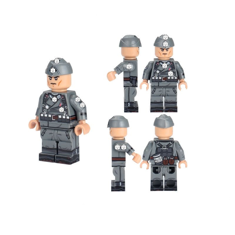 WWII German Soldier Minifigs 5rd Division