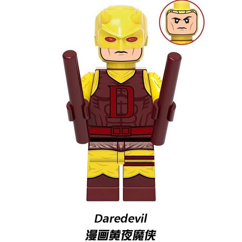 X0346 Super Hero Daredevil Minifigs
