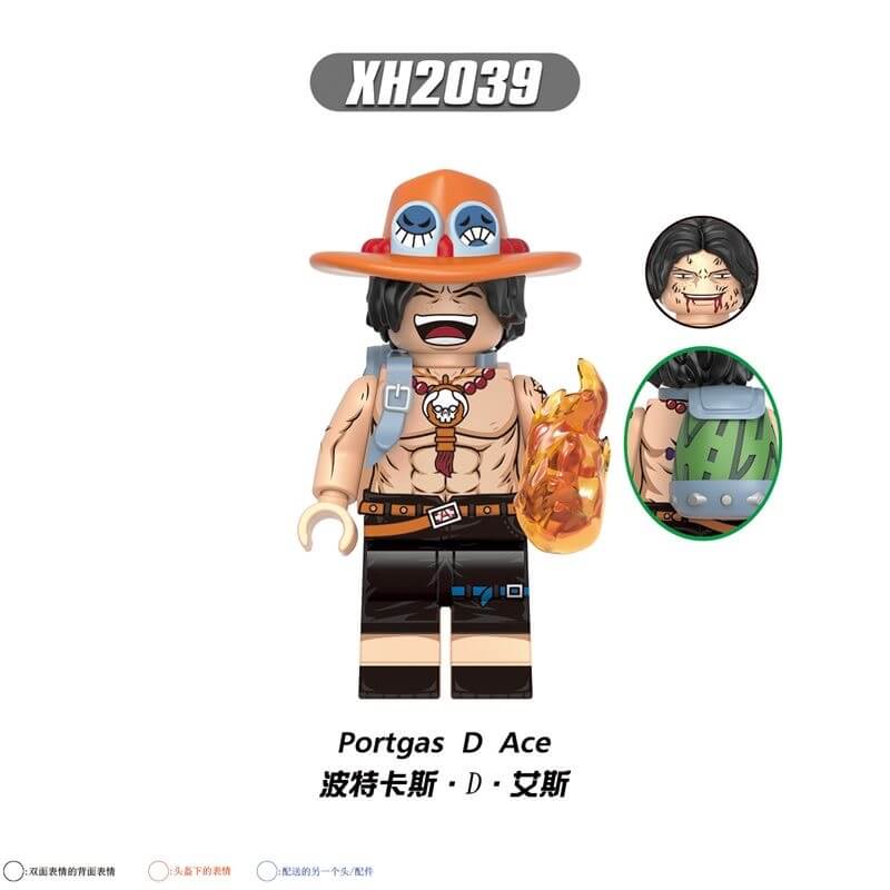 X0353 One Piece Sakazuki Marco Edward Newgate Minifigs