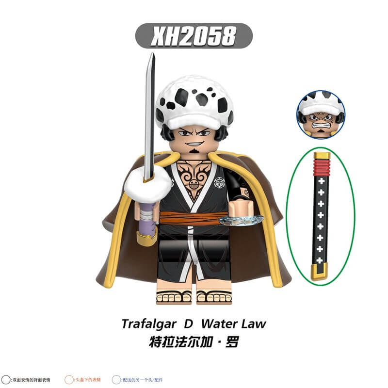 X0355  One Piece luffy Sabo minifigs