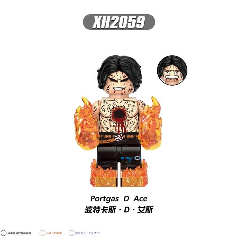 X0355 One Piece luffy Sabo minifigs – INGBRICKS