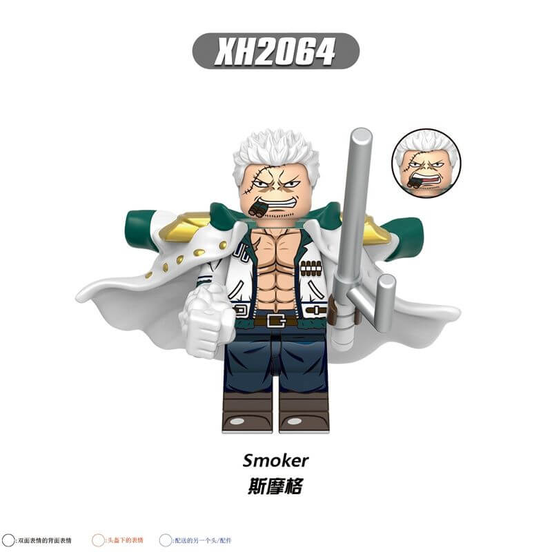 X0356  One Piece Roronoa Zoro Nico Robin minifigs