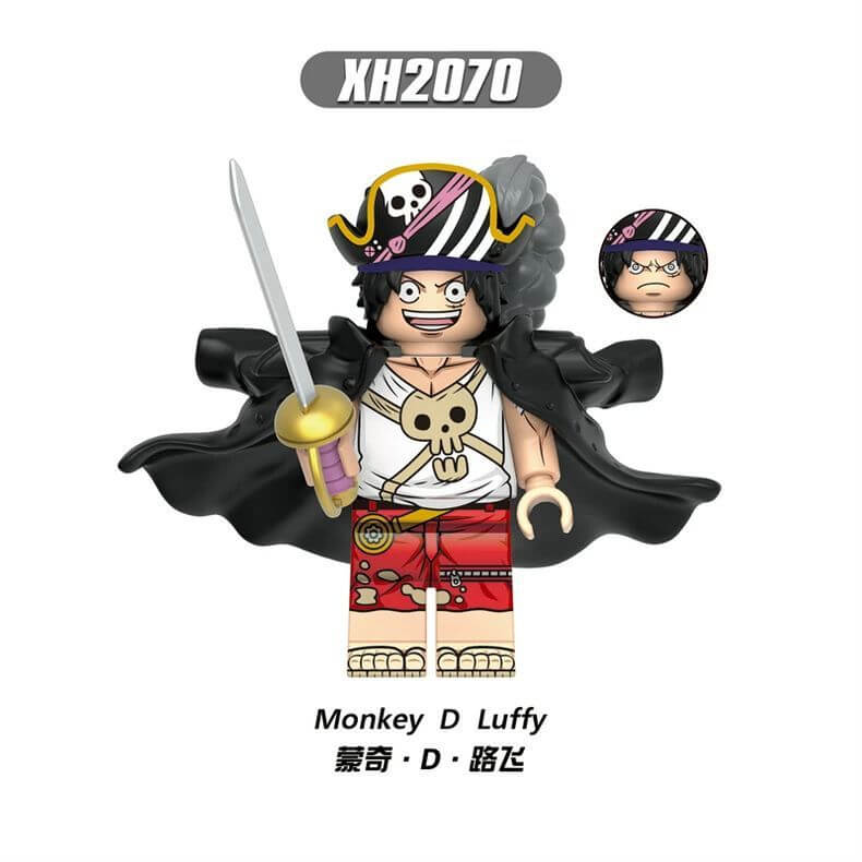 X0357 One Piece Monkey·D·Luffy Sanji Sabo minifigs – INGBRICKS
