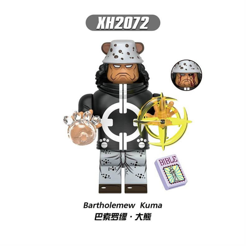 X0357 One Piece Monkey·D·Luffy Sanji Sabo minifigs – INGBRICKS