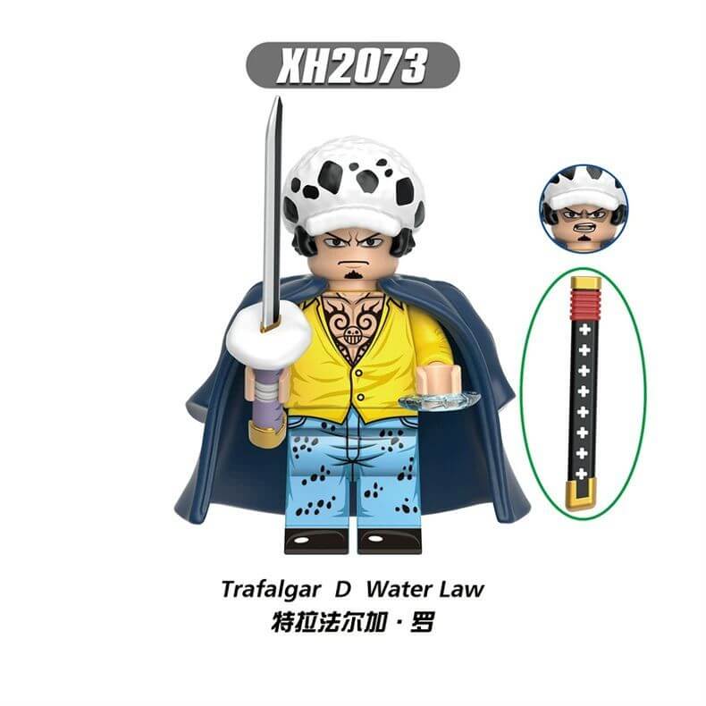 X0357 One Piece Monkey·D·Luffy Sanji Sabo minifigs