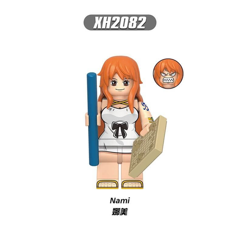 X0358 One Piece Monkey·D·Luffy Sanji Nami minifigs