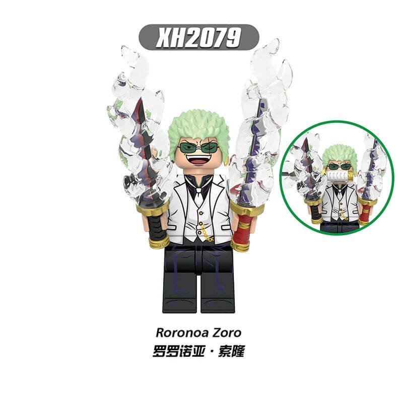 X0358 One Piece Monkey·D·Luffy Sanji Nami minifigs