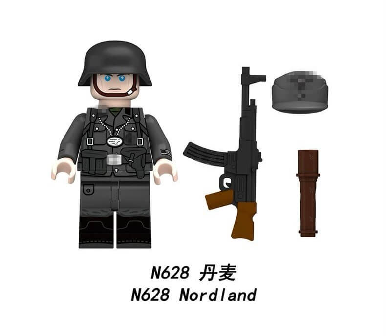 N625-628 WWII Legion minifigs