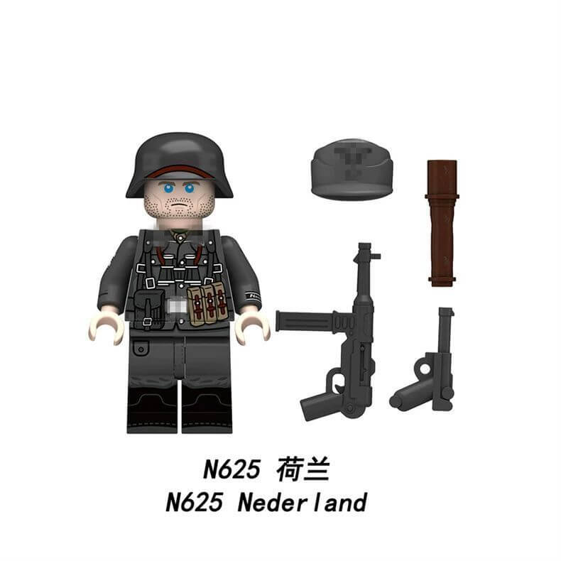 N625-628 WWII Legion minifigs