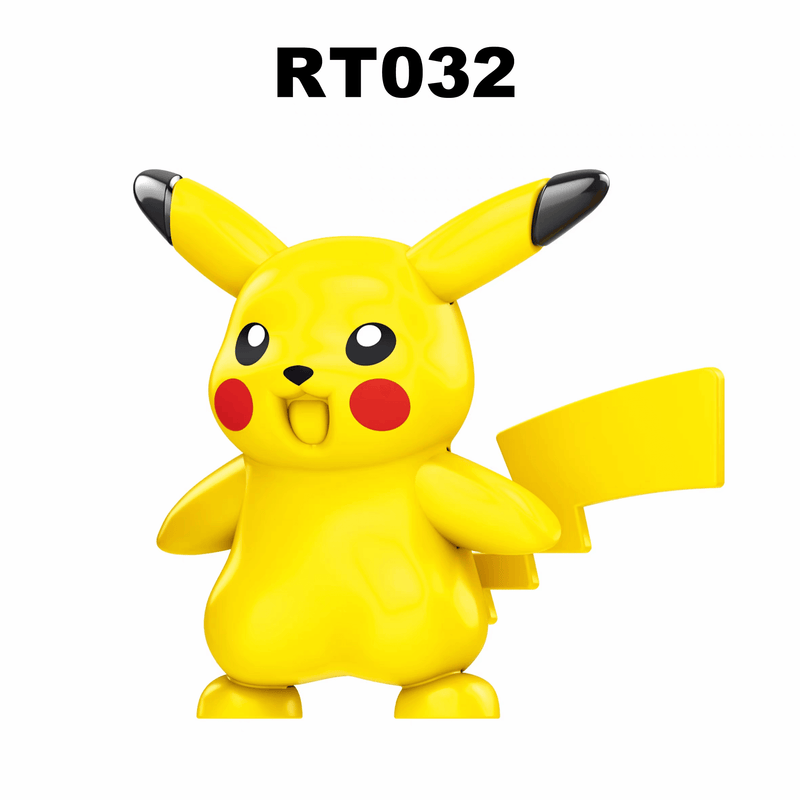 RT026-036  Pokemon Pikachu Squirtle minifigs