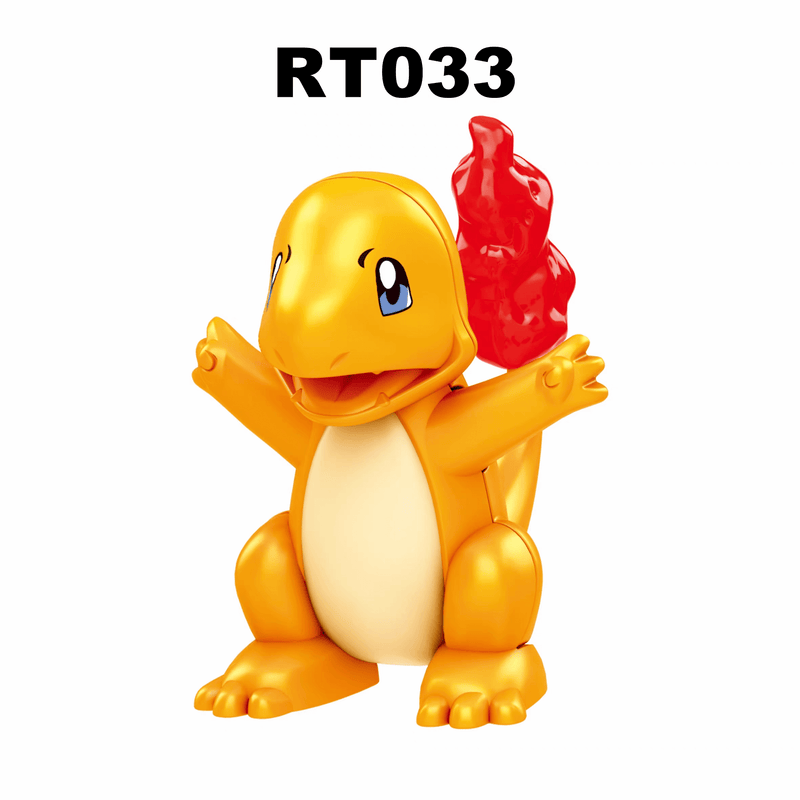 RT026-036  Pokemon Pikachu Squirtle minifigs