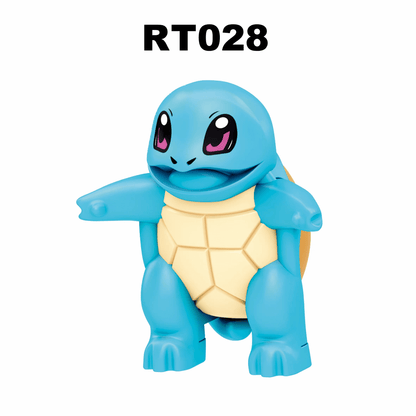 RT026-036  Pokemon Pikachu Squirtle minifigs