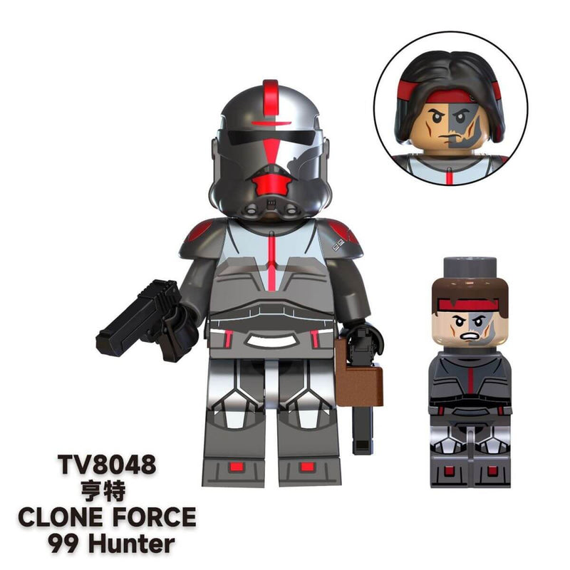 TV6107 Star Wars Kamino Security commander minifigs